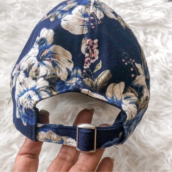 Koogingal Floral Adjustable Cap Blue Floral - Picture 5 of 7